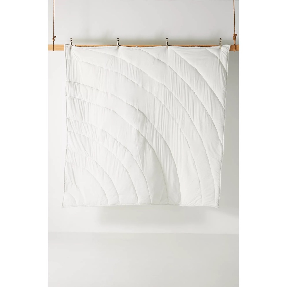 Anthropologie Textured Marilla Quilt Only - Picture 4 of 5